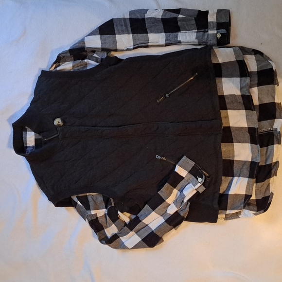 Old Navy Tops - 2 PC. Set...Vest & Long Sleeve
